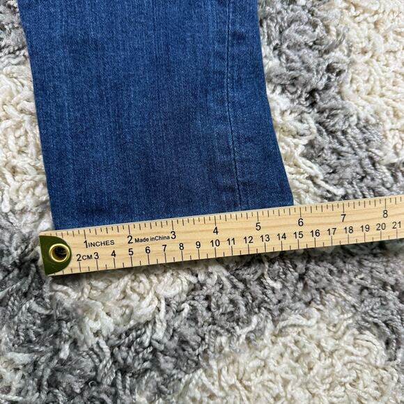 BKE Buckle Harper Women Jeans 27R Bootcut Stretch Distressed‎ Blue - Picture 3 of 9